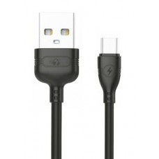 POWERTECH Καλώδιο USB σε Micro USB eco PTR-0054 copper, 1m , μαύρο