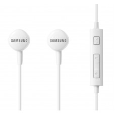 SAMSUNG earphones με μικρόφωνο HS1303, 3.5mm, 1.2m, λευκά